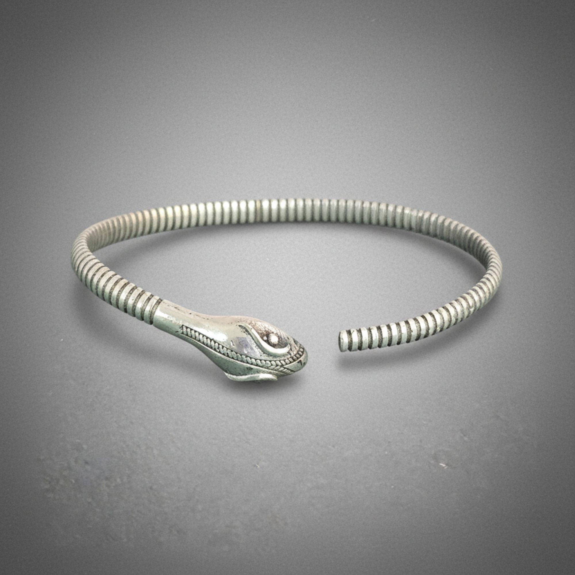 Classic Kada With Oxidised Plating