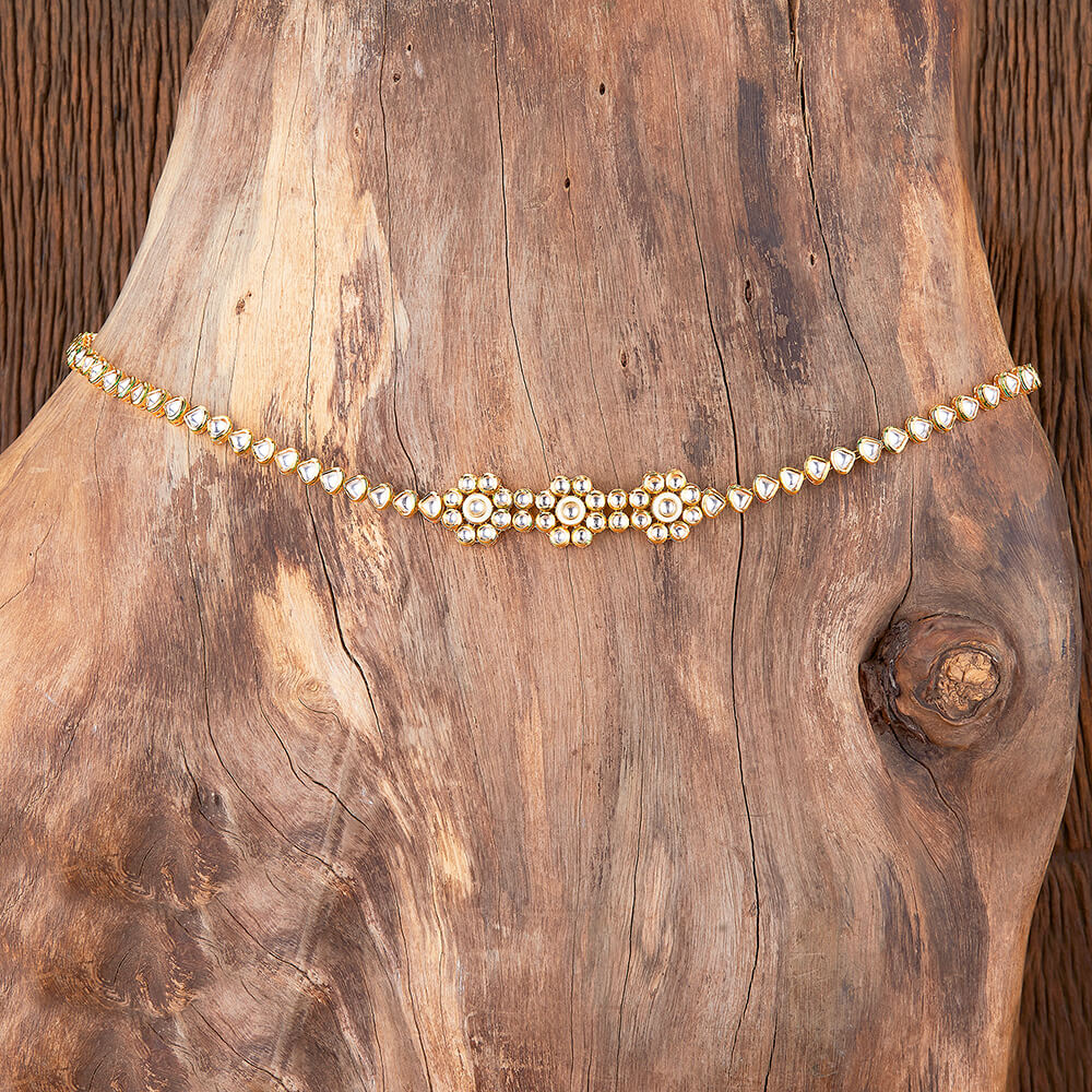 Kundan Meenakari Belt With Gold Plating